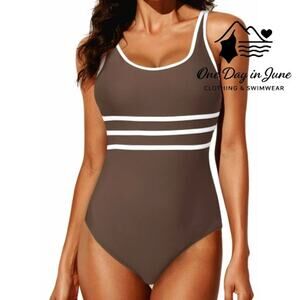 Charmleaks High Back One Piece Swimsuit Size L